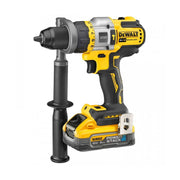 Pack 2 Outils Brushless DEWALT DCK2052H2T-QW XR 18V - Perceuse Percussion DCD999 + Visseuse à Chocs DCF850 + 2 batteries POWERSTACK 5Ah Li-Ion + Mallette TSTAK